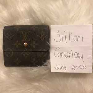 Louis Vuitton monogram Elise wallet